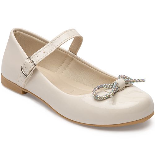 Sapatilha festa infantil Pimpolho off white