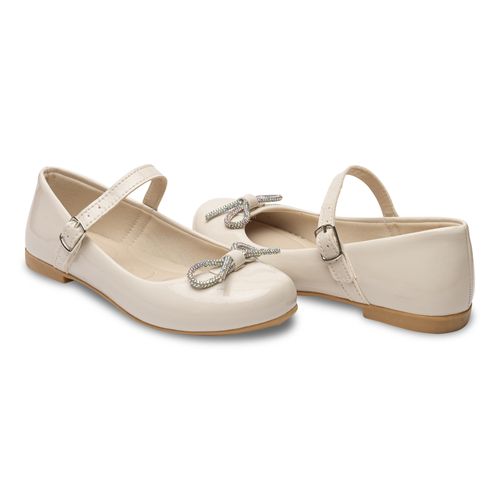 Sapatilha festa infantil Pimpolho off white