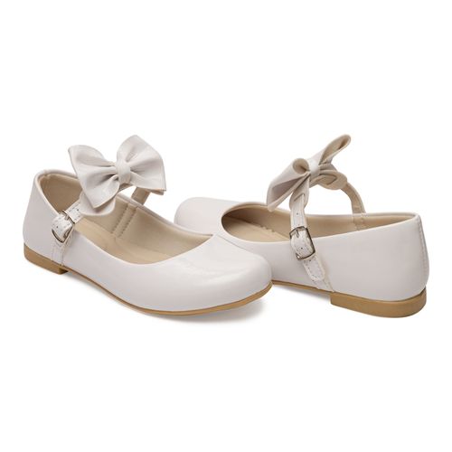 Sapatilha filó infantil Pimpolho branca