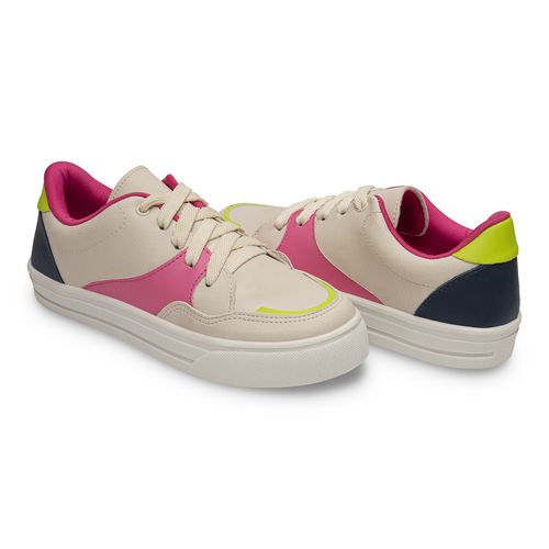 Tênis pop colors pimpolho off white