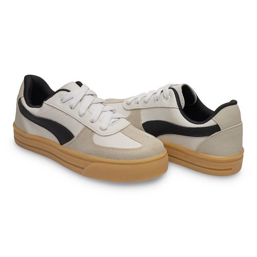 Tênis drop kids pimpolho branco/preto
