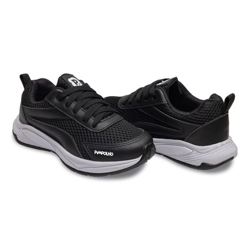 Tênis sport jogging pimpolho preto