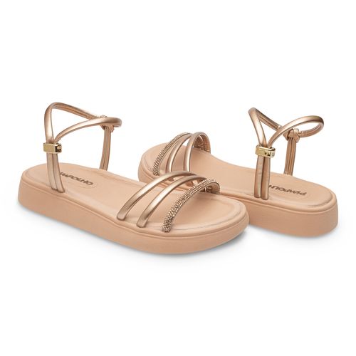 sandalia sweet infantil Pimpolho fase 4 cobre