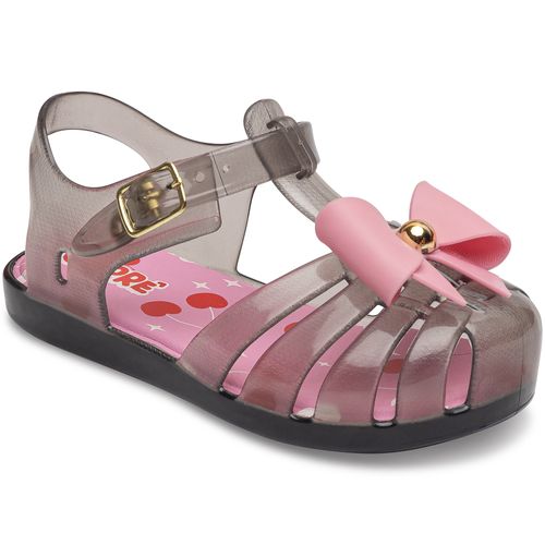 Sandália infantil pimpolho transparente