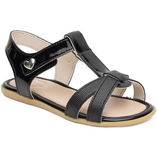 Sandália infanti glam pimpolho preta