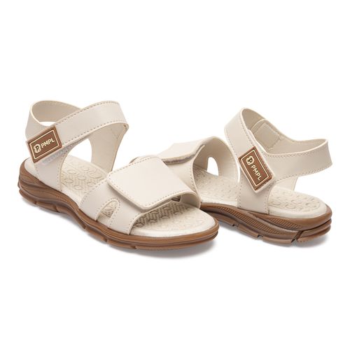 sandalia papete sport  infantil Pimpolho fase 3 off white