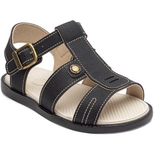 Sandália infantil aventura Pimpolho preta