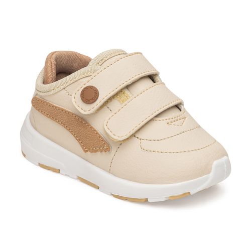 Tênis sport jogging pimpolho bege