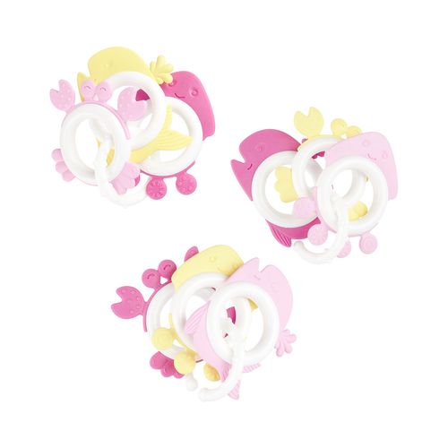 Kit mordedor animais marinhos feminino Pimpolho