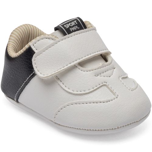 Sapato nino infantil Pimpolho preto/branco