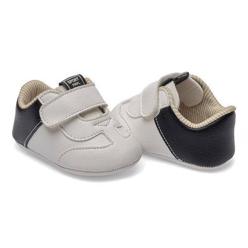 Sapato nino infantil Pimpolho preto/branco
