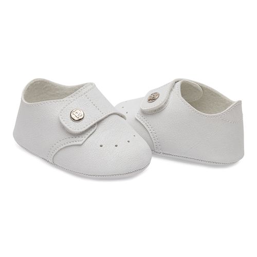 Sapato batizado classico infantil Pimpolho branco