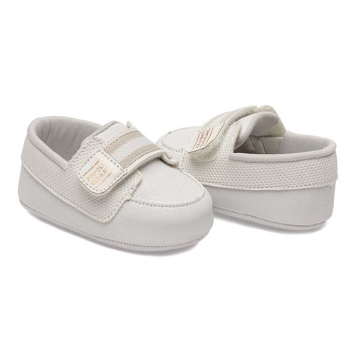 Sapato batizado mocassim infantil Pimpolho branca