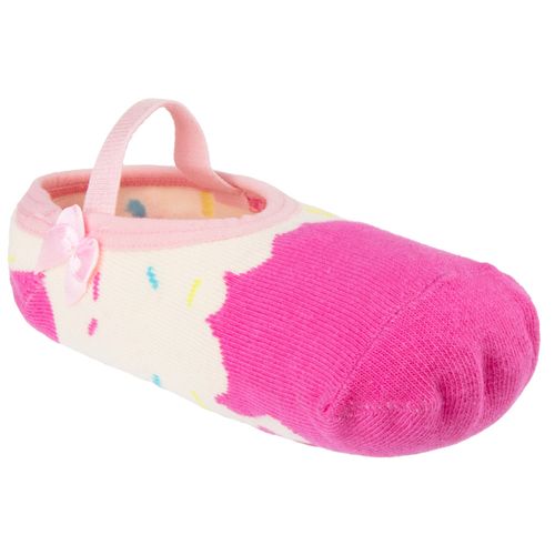 Meia sapatilha colorida antiderrapante 31-34 feminino Pimpolho