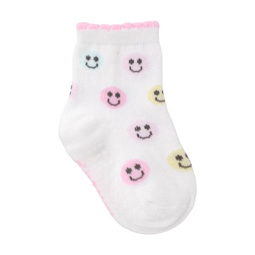 Meia colorida cano alto antiderrapante 16-20 feminino Pimpolho