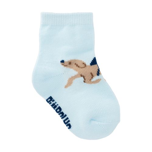 Kit meia semaninha estampada C/7 prs 16-20 masc Pimpolho