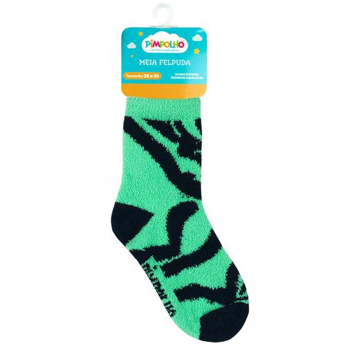 Meia felpuda 26-30 masculina Pimpolho