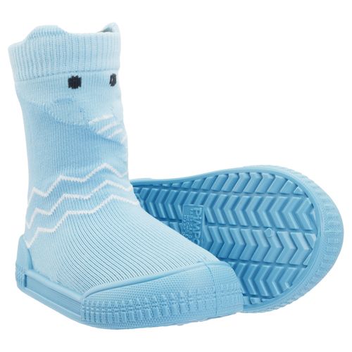 Meia comfort ludica azul elefante masculina Pimpolho