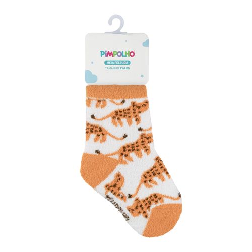 Meia felpuda 21-25 masculina Pimpolho