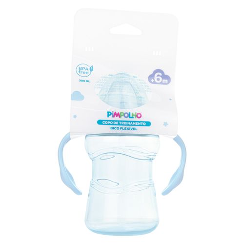 Copo C/alça e tampa 300 ML masculino Pimpolho