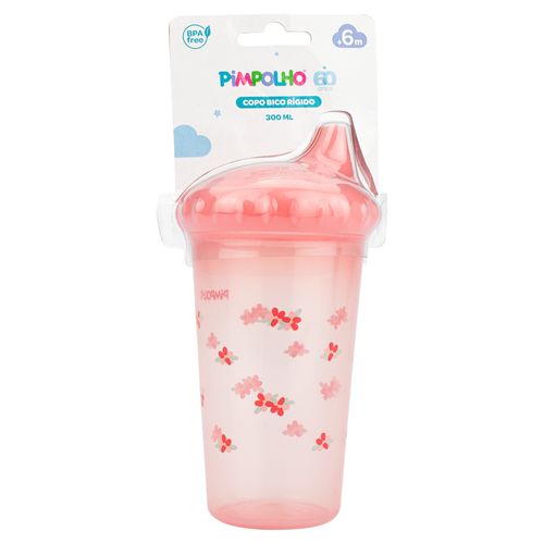 Copo bico rígido 300ML feminino Pimpolho