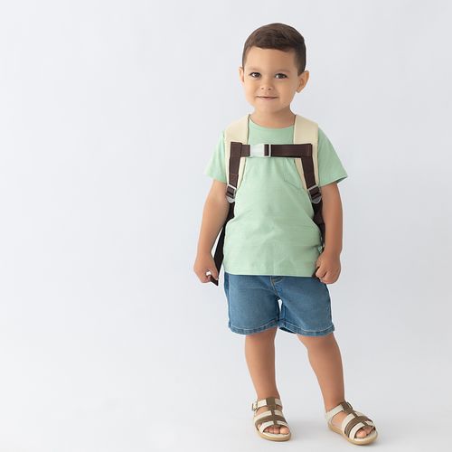 Mochila infantil dinossauro masculino Pimpolho