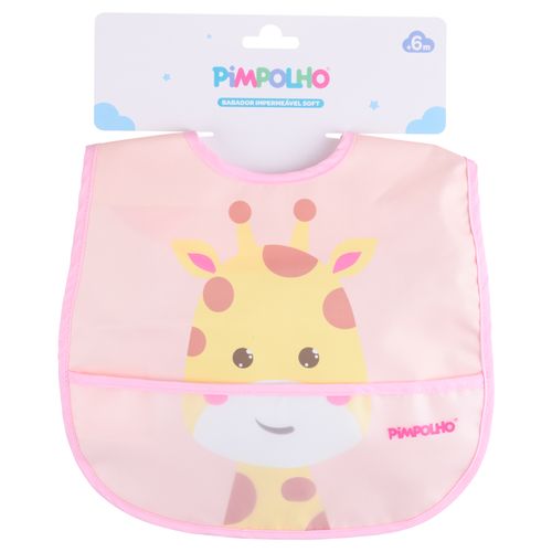 Babador impermeável soft feminino Pimpolho