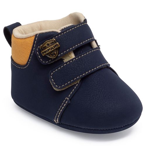 Bota casual infantil Pimpolho marinho