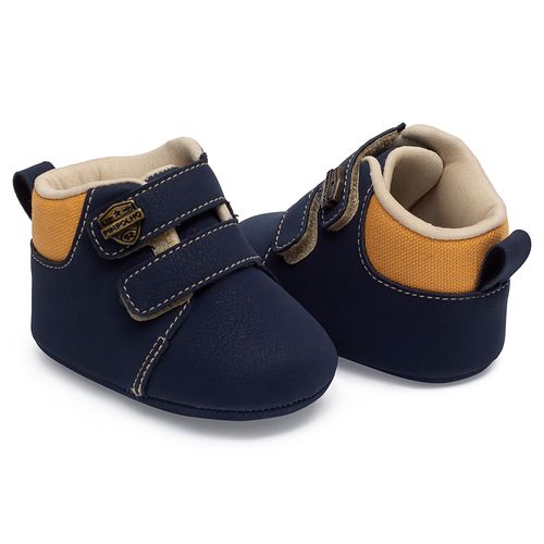 Bota casual infantil Pimpolho marinho