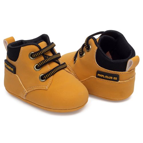 Bota aventura infantil Pimpolho mostarda