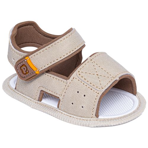 Sandália infantil mini trekker Pimpolho bege/marrom