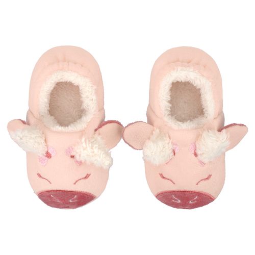 Pantufa kids vaquinha rosa feminino Pimpolho