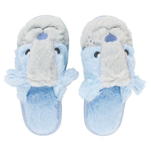 Pantufa slipper play azul cachorro masculino Pimpolho