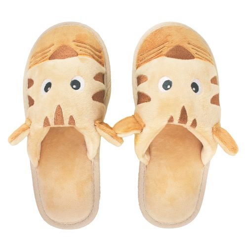 Pantufa slipper play laranja tigre masculino Pimpolho