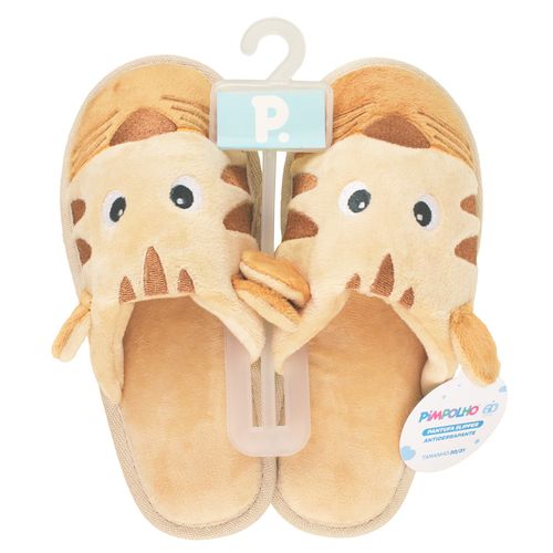 Pantufa slipper play laranja tigre masculino Pimpolho