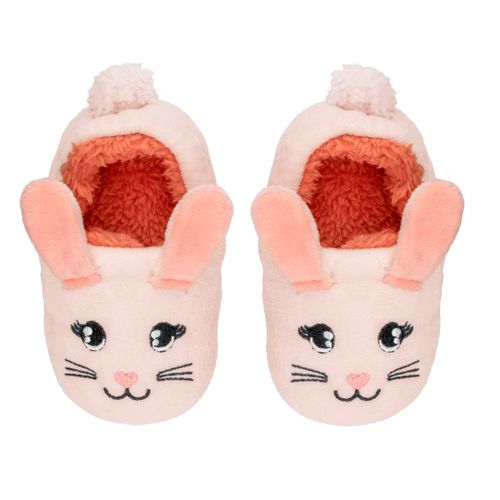 Pantufa kids Coral coelho feminino Pimpolho