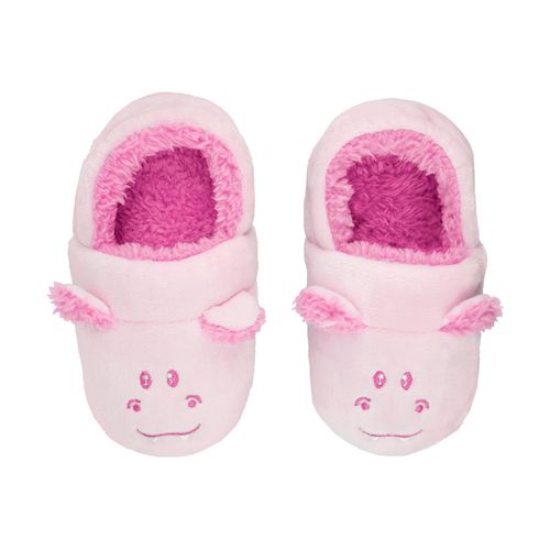 Pantufa kids rosa hipopótamo feminino Pimpolho