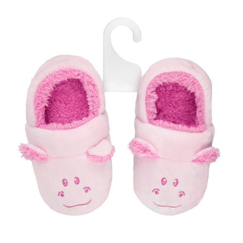 Pantufa kids rosa hipopótamo feminino Pimpolho