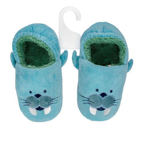 Pantufa play verde água leão marinho masculino Pimpolho