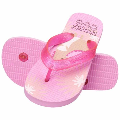 Sand praiana kids Rosa/Dinossaura fem Pimpolho