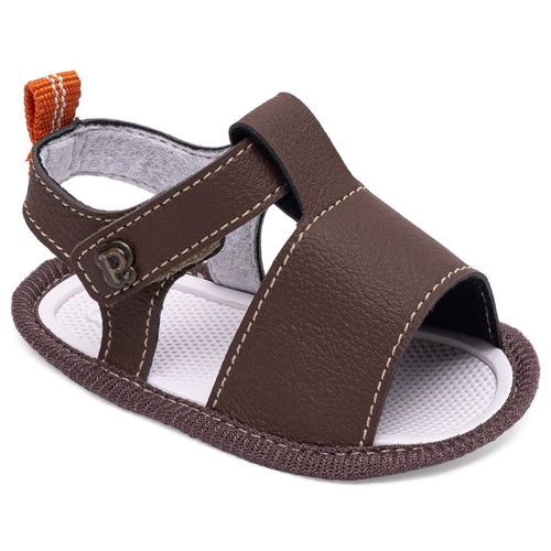 Sandália infantil basica Pimpolho marrom