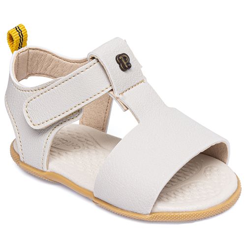 Sandália infantil basica Pimpolho off white