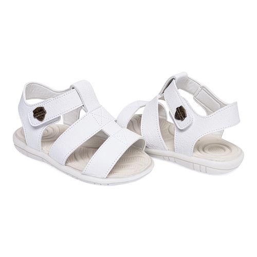 Sandália infantil basica Pimpolho branca