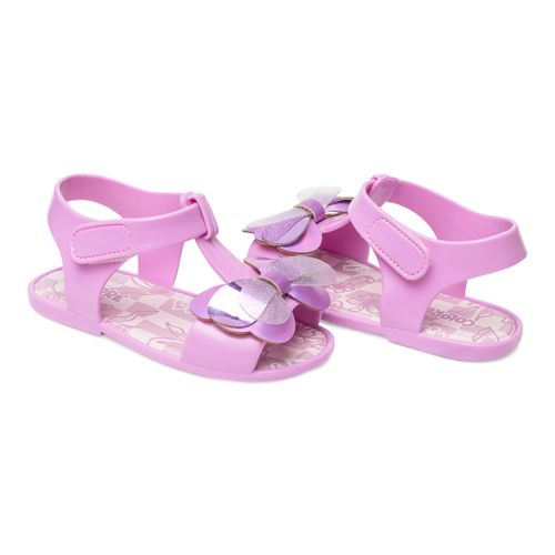 Sandália infantil nina lilas