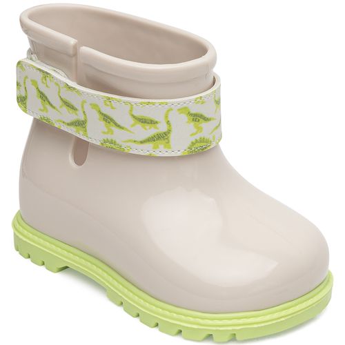 Bota splach infantil Pimpolho bege