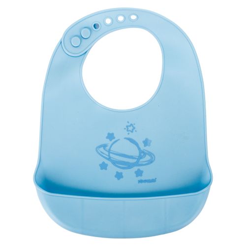 Babador de silicone ajustável masculino Pimpolho