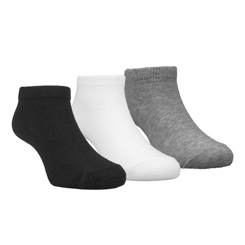 Kit meia lisa 3 prs/tag cano baixo 21-25  unissex Pimpolho