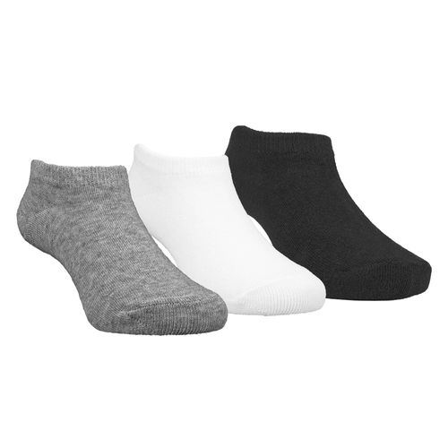 Kit meia lisa 3 prs/tag invisível 26-30  unissex Pimpolho