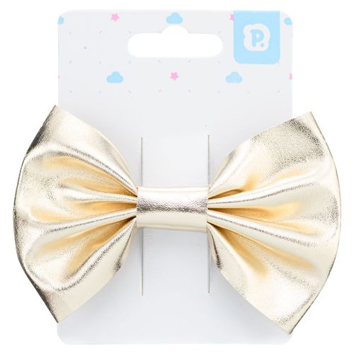 Laço de cabelo infantil metalizado feminino Pimpolho