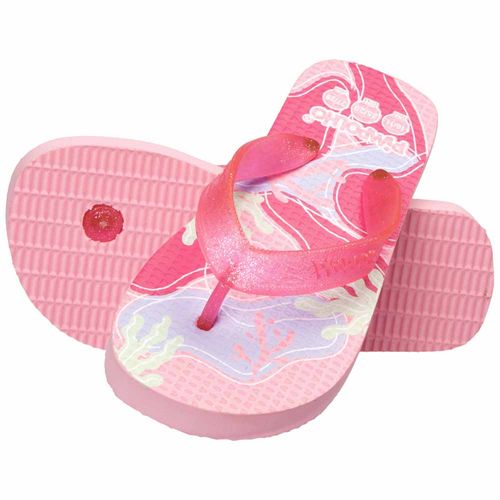 Sand praiana kids Rosa/Coral fem Pimpolho